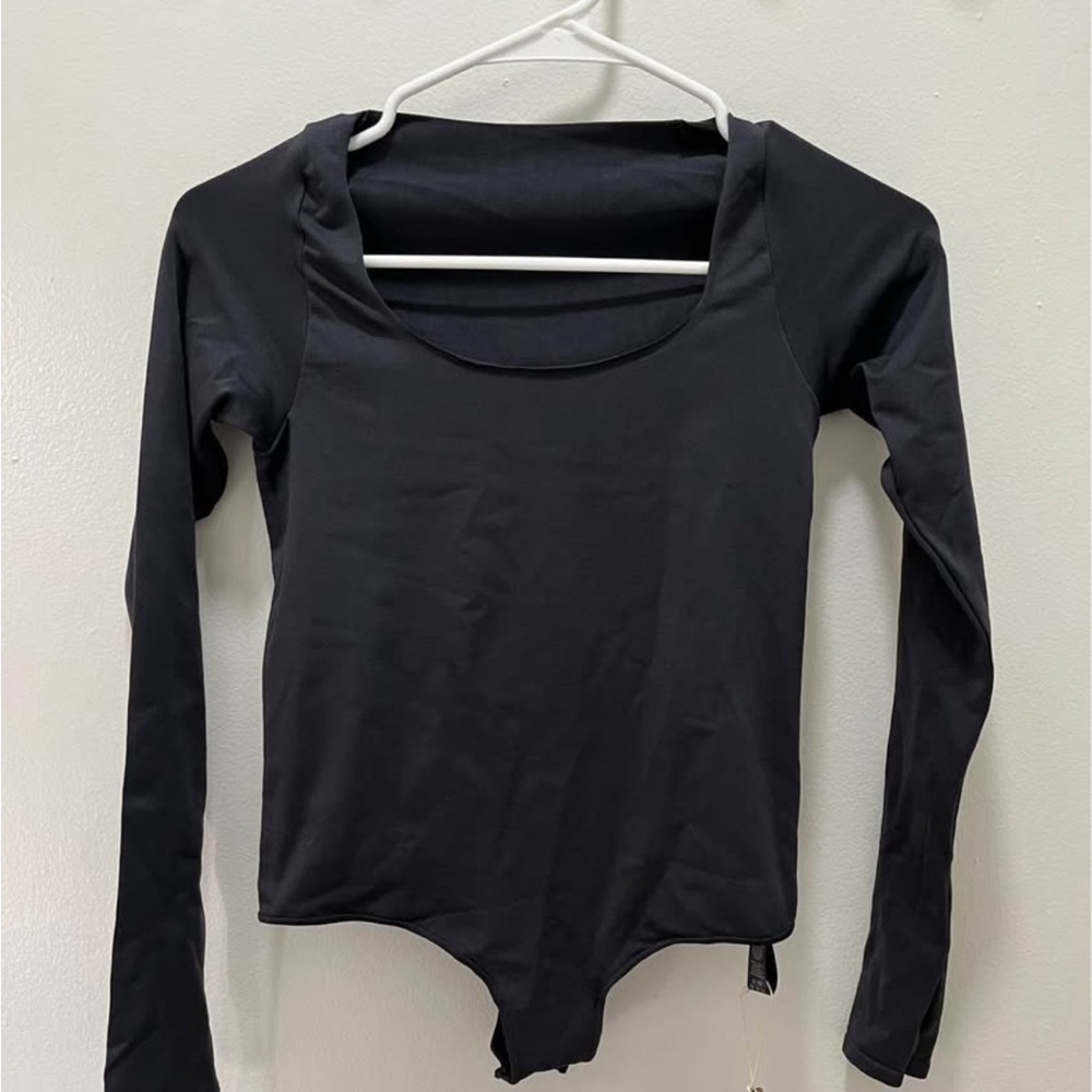 Black Long Sleeve Bodysuit